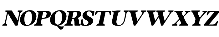 MugelloSerif-Italic Font UPPERCASE