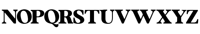 MugelloSerif-Regular Font UPPERCASE