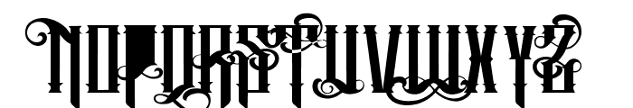 Mughals Font UPPERCASE