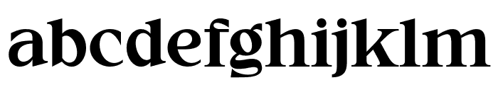 Mugient Font LOWERCASE