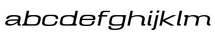 Mugio-LightSlanted Font LOWERCASE