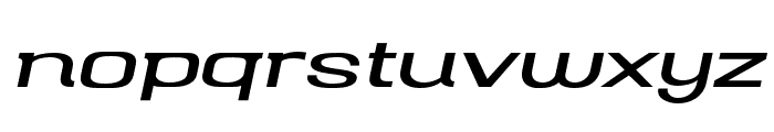 Mugio-Slanted Font LOWERCASE