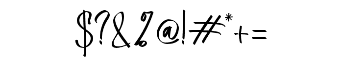 Mugiwara-Regular Font OTHER CHARS