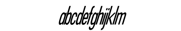 Mugoth Italic Font LOWERCASE