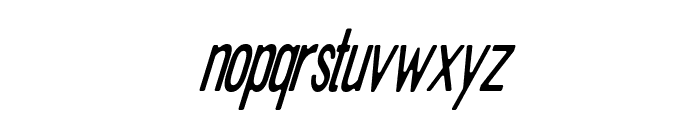 Mugoth Italic Font LOWERCASE