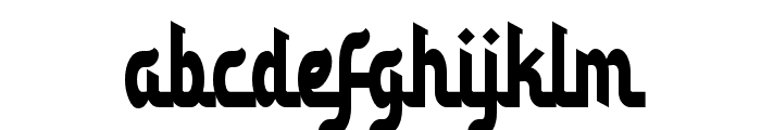 Mujahideen-Regular Font LOWERCASE