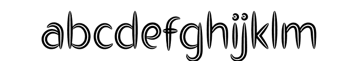 Mullia Font LOWERCASE