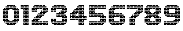 MultiType Brick Mega Blocks Font OTHER CHARS