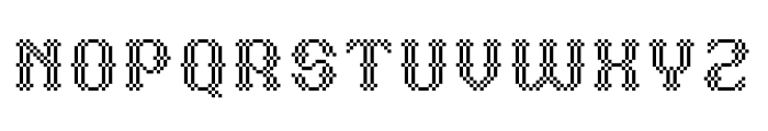 MultiType Gamer Ornamental Font LOWERCASE