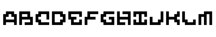 MultiType Maze Cryptic Font LOWERCASE