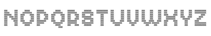 MultiType Maze Greek Key Font UPPERCASE