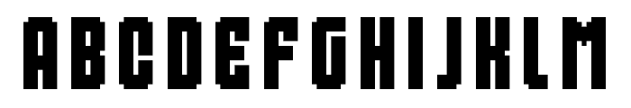 MultiType Pixel Compact Font LOWERCASE