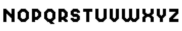 MultiType Pixel Narrow SC Font UPPERCASE
