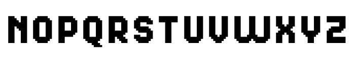 MultiType Pixel Narrow SC Font LOWERCASE