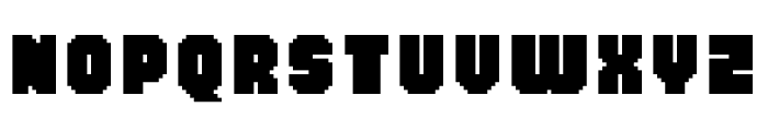 MultiType Pixel Regular Bold Font LOWERCASE