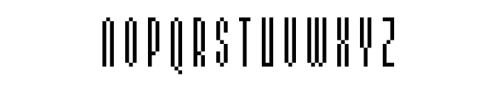 MultiType Pixel Slim SC Font UPPERCASE