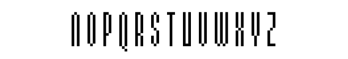 MultiType Pixel Slim SC Font LOWERCASE