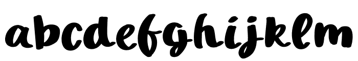 Mulyono Font LOWERCASE