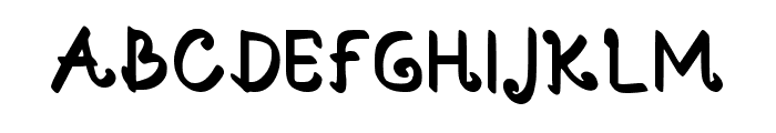 Mumbel Regular Font UPPERCASE