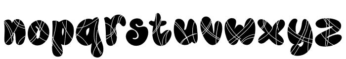 Mummy Bloom Font LOWERCASE