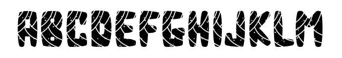 Mummy Grunge Font LOWERCASE