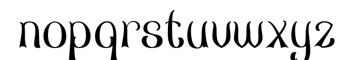 Mundley Regular Font LOWERCASE