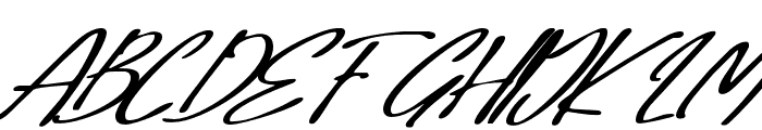 Munthe-Regular Font UPPERCASE