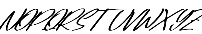 Munthe-Regular Font UPPERCASE
