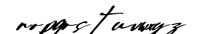Munthe-Regular Font LOWERCASE