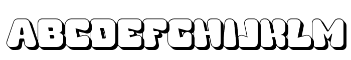 Mupen Shadow Font UPPERCASE