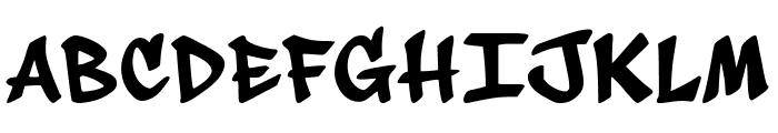 Murisa Amber Regular Font UPPERCASE
