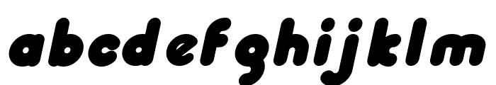 Murisa BabyFish Italic Font LOWERCASE