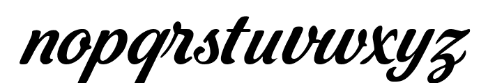 Murisa Bukele Italic Font LOWERCASE