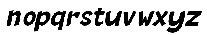 Murisa Hadid Italic Font LOWERCASE