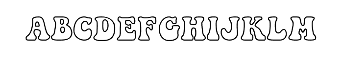 Muse Groovy Font LOWERCASE