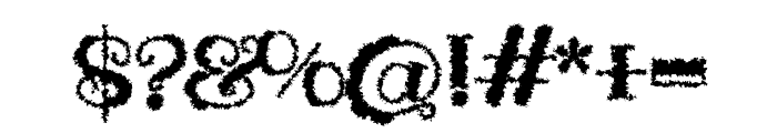 Mushgroof-Regular Font OTHER CHARS