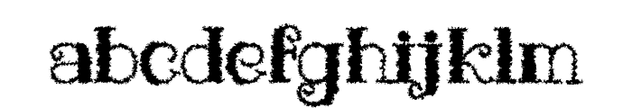 Mushgroof-Regular Font LOWERCASE