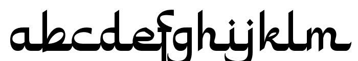 Mushym Regular Font LOWERCASE
