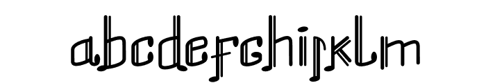 Musical Tone Font LOWERCASE