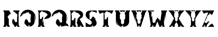 Mustang Head Font LOWERCASE