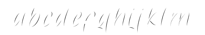 Mustank (Glossy) Font LOWERCASE