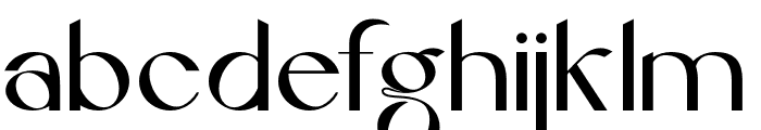 Musthyka Font LOWERCASE
