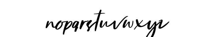 Mustica Font LOWERCASE