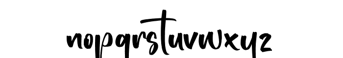 Musticalive Font LOWERCASE