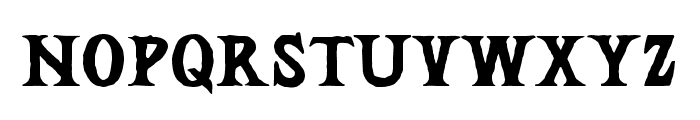 Mustkill-Regular Font LOWERCASE