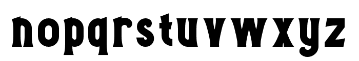 Musto Font LOWERCASE