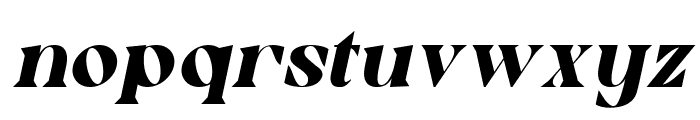 Musty Italic Font LOWERCASE