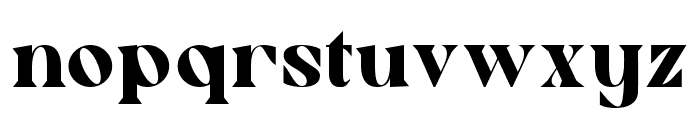 Musty Regular Font LOWERCASE