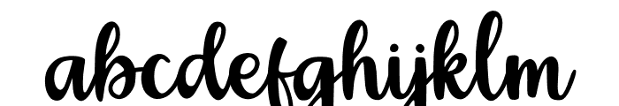 Muthia Font LOWERCASE