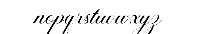 Mutiara Calligraphy Regular Font LOWERCASE